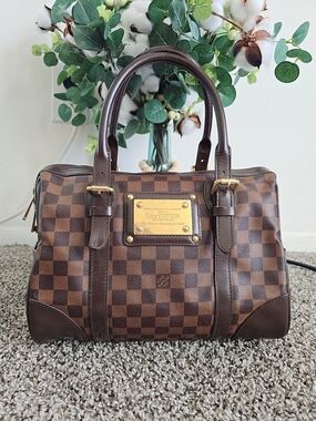 Louis Vuitton Damier Ebene Speedy-style Satchel - Brown